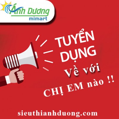 siêu thị ánh dương tuyển dụng