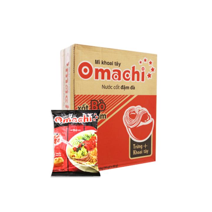 mỳ tôm o machi