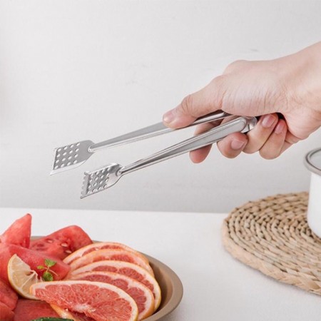 kẹp thức ăn kẹp đá inox